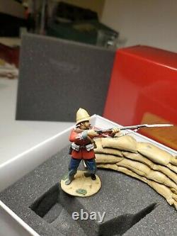 Britain Zulu War 20030 Breaching the Wall 24th Foot Firing with Box
