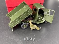 Britain's 1334 Army Tipper Lorry With Driver Mint Boxed