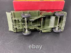 Britain's 1334 Army Tipper Lorry With Driver Mint Boxed