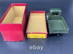 Britain's 1334 Army Tipper Lorry With Driver Mint Boxed