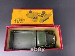 Britain's 1334 Army Tipper Lorry With Driver Mint Boxed
