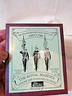 Britain's Collectors Club Set 1997. Royal Marines. 10 Figures. Ltd Ed. Boxed