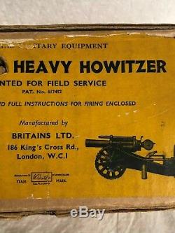 Britain's Heavy Howitzer Original Box