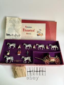 Britain's Lead Diecast Historical Series Set 9402 State Open Road Landau VGC