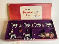 Britain's Lead Diecast Historical Series Set 9402 State Open Road Landau VGC