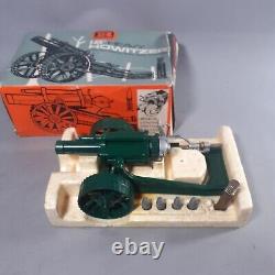 Britain's Modle 9740 18 Heavy Howitzer in Original Box 4 Shells & Brass Case