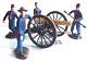 Britain's Union Artillery Set #2 Loading Canister 4 Man Crew Us Civil War #31056