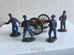 Britain's Union Artillery Set #2 Loading Canister 4 man crew US Civil War #31056