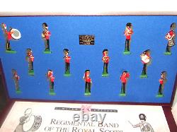 Britains 00102 Regt Band of the Royal Scots Dragoon Guards, Boxed in 132 Scale