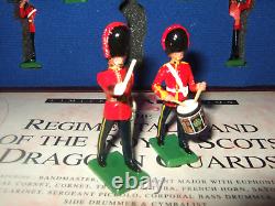 Britains 00102 Regt Band of the Royal Scots Dragoon Guards, Boxed in 132 Scale