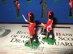 Britains 00102 Regt Band of the Royal Scots Dragoon Guards, Boxed in 132 Scale