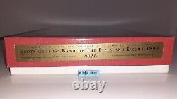 Britains 00214 1999 Band Scots Guards Pipes Drums Victoria 132 metal boxd S8b