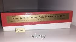 Britains 00215 1999 Limited Edition Scots Guard Colour Party 1899 132 boxed S7