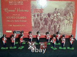 Britains 00215 Scots Guards Colour Party In State Dress 1899 Toy Soldier Set
