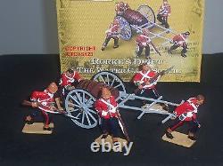Britains 00258 Zulu War British 24th Foot Water Cart Toy Soldier Figure Set