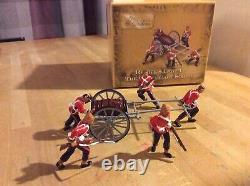 Britains 00258 Zulu War British 24th Foot Water Cart Toy Soldier Figure Set