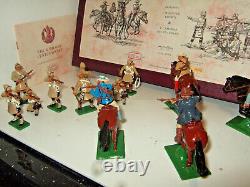Britains 00259 Rare, The Boer War, inc 4 Mounted Boers & 8 Cameron Highlanders