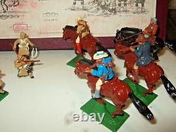 Britains 00259 Rare, The Boer War, inc 4 Mounted Boers & 8 Cameron Highlanders