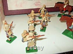 Britains 00259 Rare, The Boer War, inc 4 Mounted Boers & 8 Cameron Highlanders