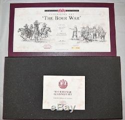 Britains 00259 The Boer War Centenary Set 12 Figures & Outer Limited Edition
