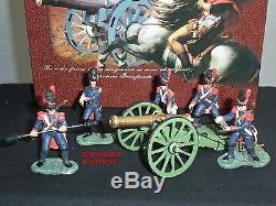 Britains 00289 French Imperial Guard Artillery Cannon Gun Toy Soldier Figure Set
