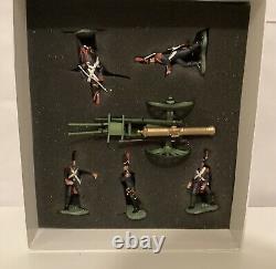 Britains 00289 French Imperial Guard With Cannon Battle of Waterloo + Box