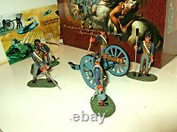 Britains 00290, Napoleonic Wars, Waterloo, Royal Artillery Unit & Cannon in 54mm