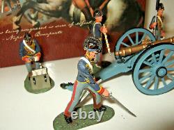 Britains 00290, Napoleonic Wars, Waterloo, Royal Artillery Unit & Cannon in 54mm