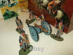 Britains 00290, Napoleonic Wars, Waterloo, Royal Artillery Unit & Cannon in 54mm