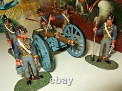 Britains 00290, Napoleonic Wars, Waterloo, Royal Artillery Unit & Cannon in 54mm