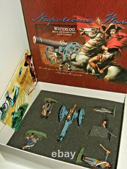 Britains 00290, Napoleonic Wars, Waterloo, Royal Artillery Unit & Cannon in 54mm