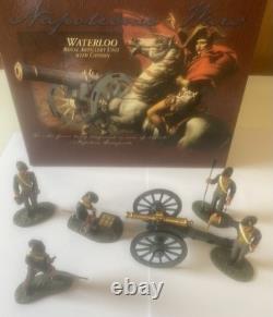Britains 00290 Royal Artillery Unit With Cannon Waterloo Napoleonic Wars
