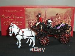 Britains 00293 Collectors Club Queen Victoria In The Royal Barouche Coach Set