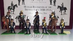 Britains 00318 Hamleys Hussars 14th 15th 20th 21st metal boxed 2000 S7