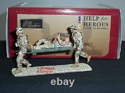 Britains 10027 Help For Heroes British Army Iraq Stretcher Bearer Toy Soldier
