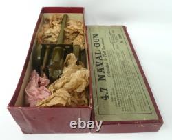 Britains #1264 Mounted 4.7 Naval Gun Boxed Vintage Adult Collectible