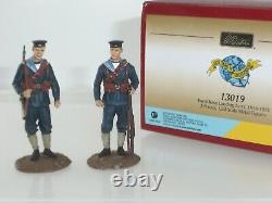 Britains 13019 British Royal Navy Sailors Landing Party Metal Soldier Figure Set