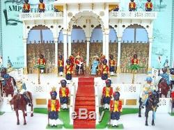 Britains 132 DELHI DURBAR AMPHI THEATRE DAIS PROCLAIMING PARADE & Figure Set MB