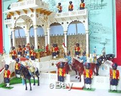 Britains 132 DELHI DURBAR AMPHI THEATRE DAIS PROCLAIMING PARADE & Figure Set MB