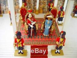 Britains 132 DELHI DURBAR AMPHI THEATRE DAIS PROCLAIMING PARADE & Figure Set MB