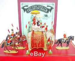 Britains 132 DELHI DURBAR & CURZON THE VICEROY OF INDIA ON STATE ELEPHANT Set