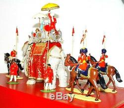 Britains 132 DELHI DURBAR VICEROY LORD & LADY CURZON On STATE ELEPHANT PARADE