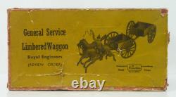Britains #1330 Royal Engineers G. S Limbered Waggon Vintage Adult Collectibles