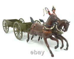 Britains #1330 Royal Engineers G. S Limbered Waggon Vintage Adult Collectibles