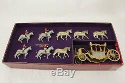 Britains #1470 State Coach Coronation Of Queen Elizabeth w King George IOB 1937