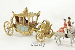 Britains #1470 State Coach Coronation Of Queen Elizabeth w King George IOB 1937