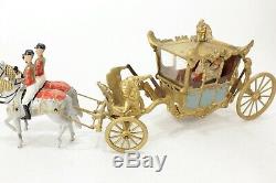 Britains #1470 State Coach Coronation Of Queen Elizabeth w King George IOB 1937