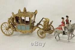 Britains #1470 State Coach Coronation Of Queen Elizabeth w King George IOB 1937