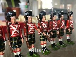 Britains 1519 highlanders with muskets waterloo period historical series set