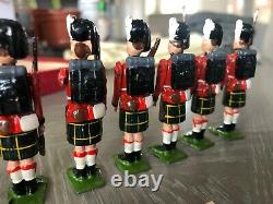 Britains 1519 highlanders with muskets waterloo period historical series set